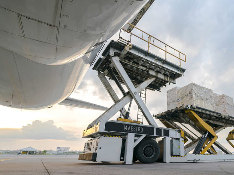 loading up a plane