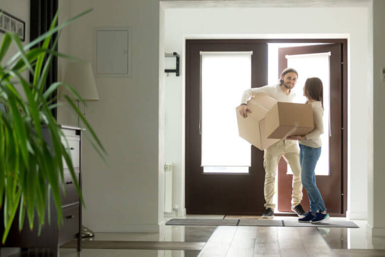 couple moving in