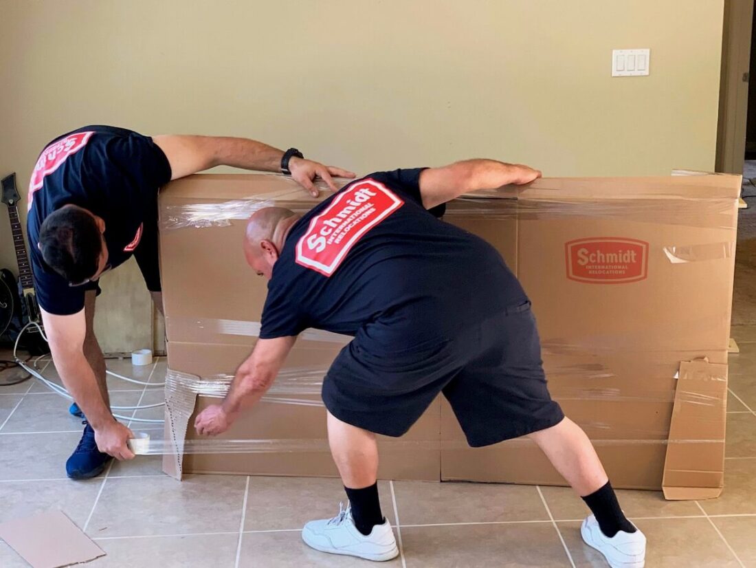 Schmidt International Relocations packers