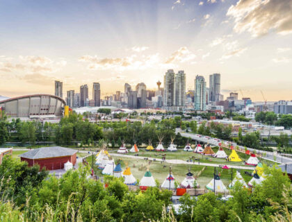 A view of Calgary, Canada