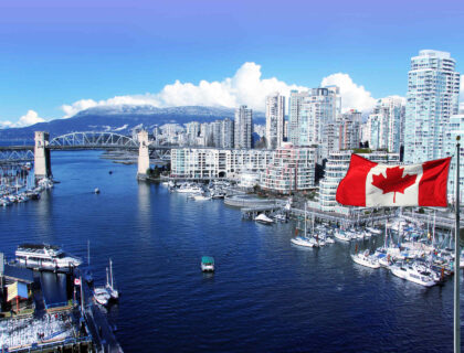Panorama of Vancouver, Canada